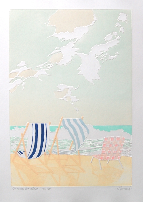 Print of Summer Seaside II