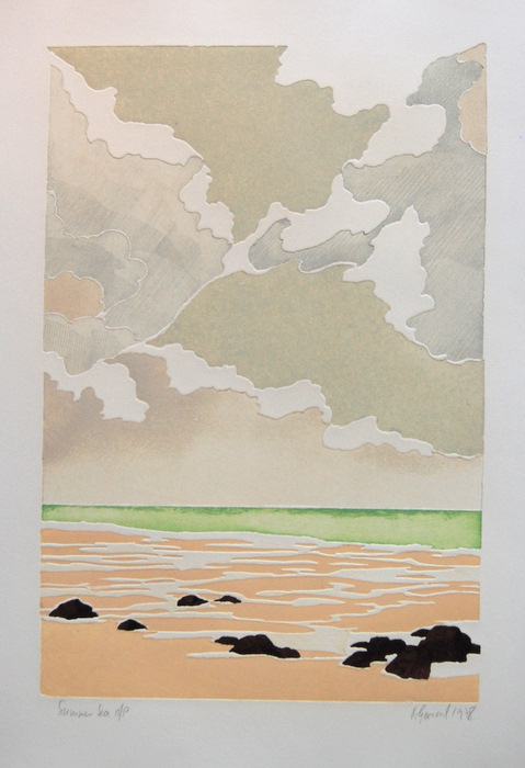 Print of Summer Sea