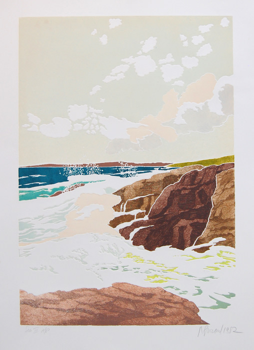 Print of Sea II