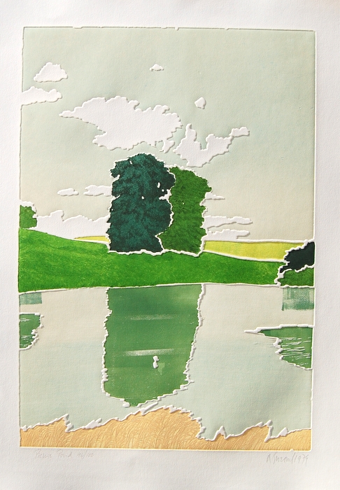 Print of Picnic Pond