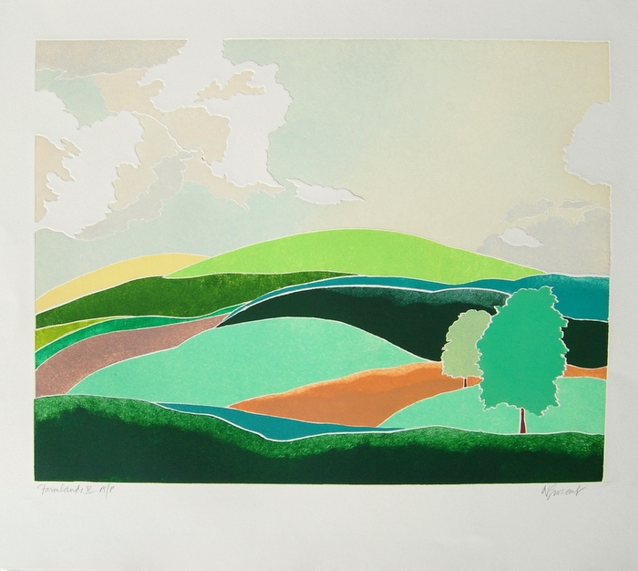 Print of Farmlands V