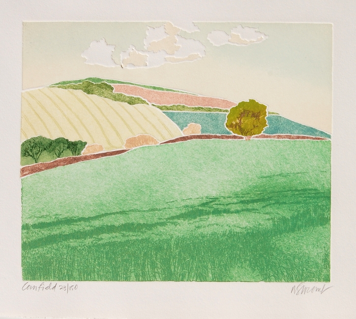 Print of Cornfield