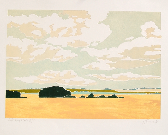 Print of Salisbury Plain